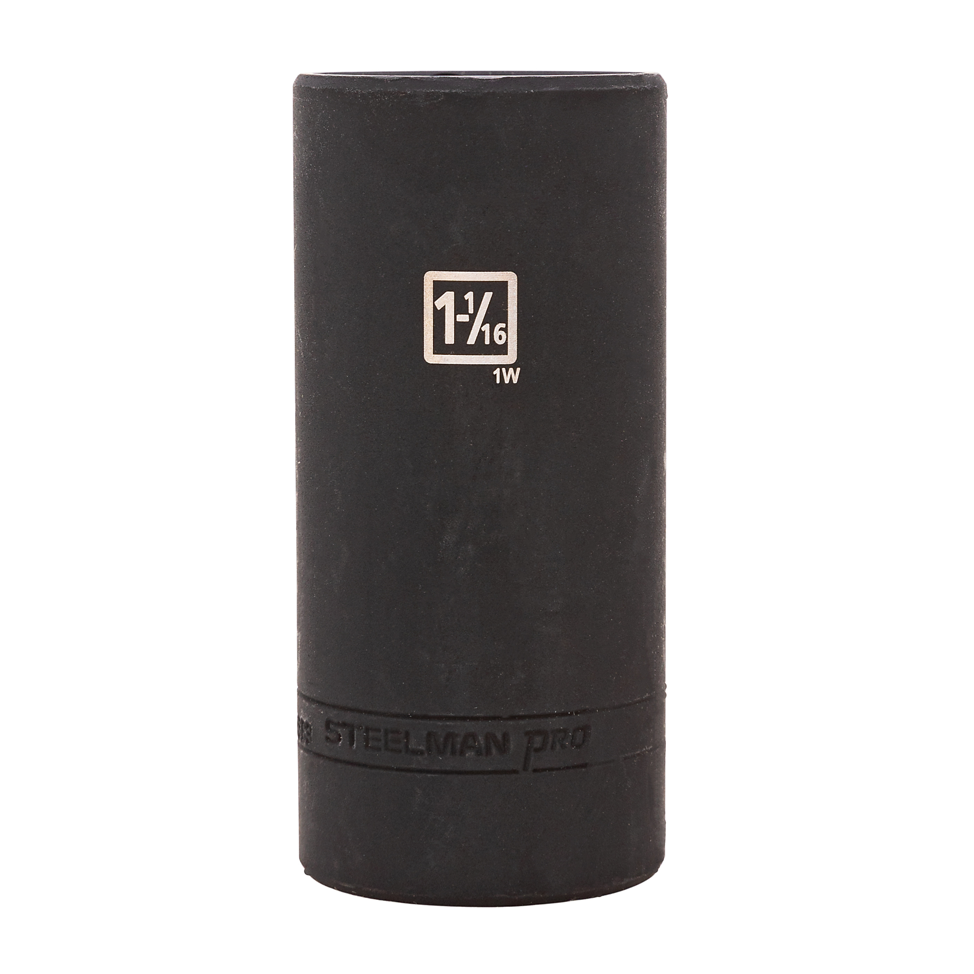 STEELMAN 1/2-Inch Drive x 1-1/16-Inch Thin-Wall Deep Well 6-Point Impact Socket, Model# 78683